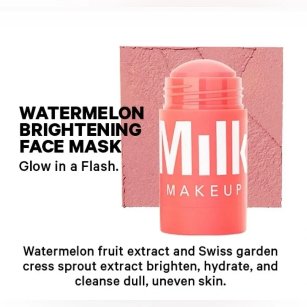 Milk Makeup | Watermelon Brightening Face Mask | Hydrate & Evens Skin-tone | NIB